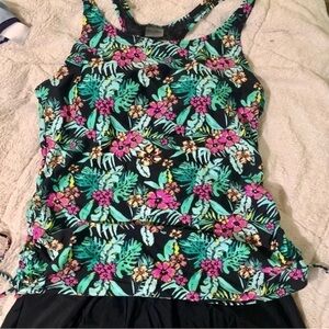 Tankini top and skort  bottom